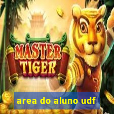 area do aluno udf